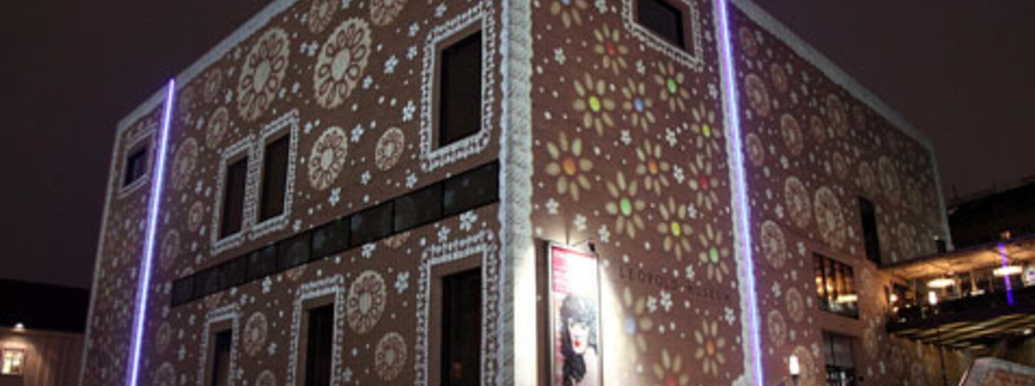 (c) Lichttapete.at Weihnachten im MQ