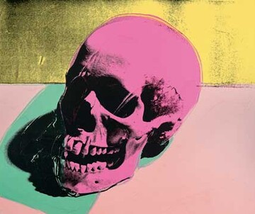 (c) Andy Warhol Skull, 1976, Foto: mumok Pop and the Sixties