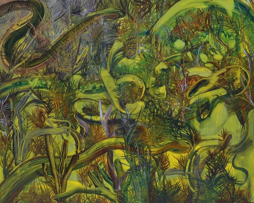 Snakes II , 120x150cm, oil on canvas, 2015
