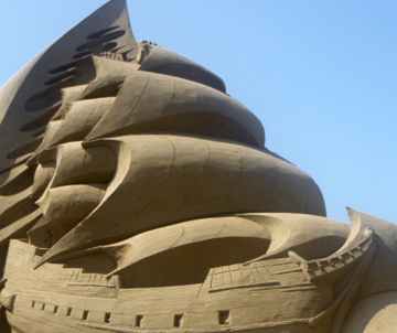 (c) World Sand Sculpting Academy Sandskulpturen - Sandkunst aus den Niederlanden