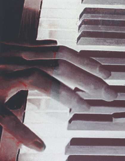 © Reece Cox, Harpsichord 02 (Rehearsal), 2024 LO AND BEHOLD: Reece Cox presents Poser (Metronome) / Mark Leckey / Rat Section