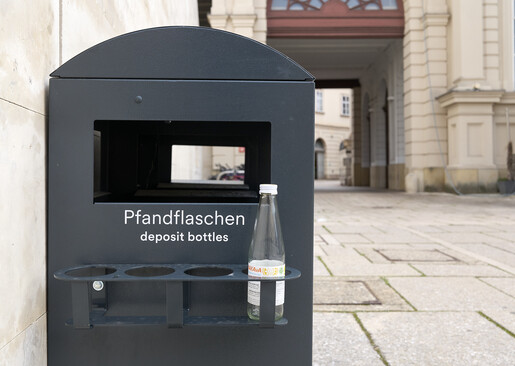 Neue Pfandbehälter im MQ