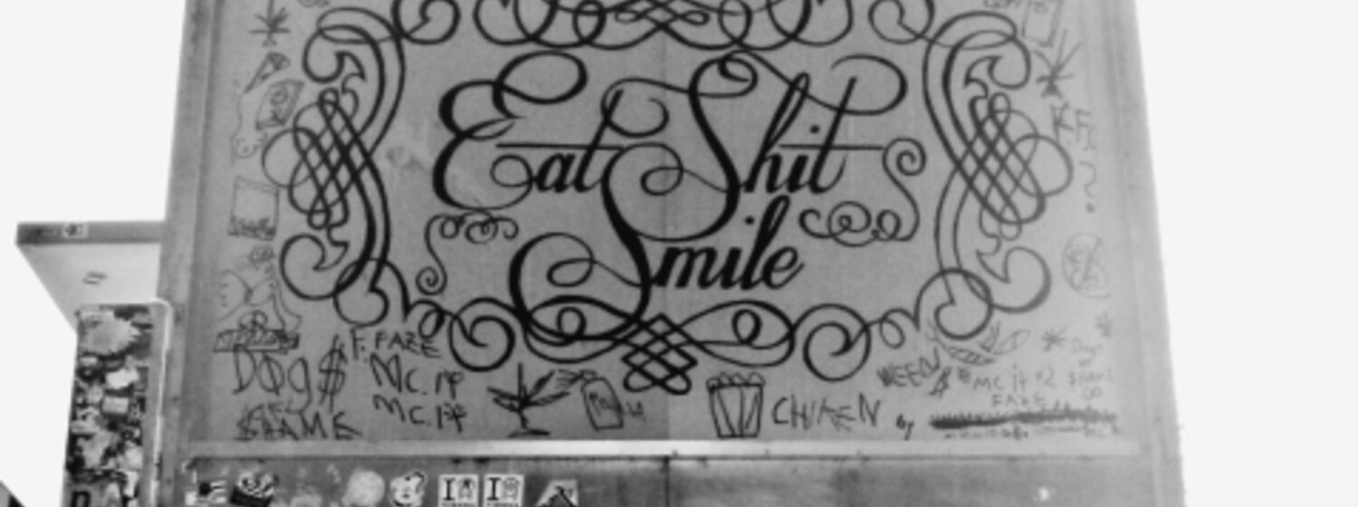 Abner Preis (USA): EAT SHIT SMILE