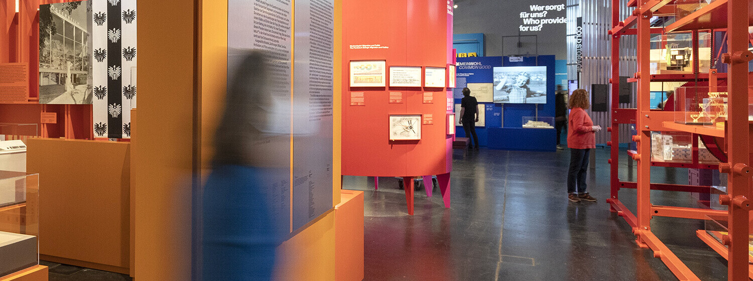 The permanent Exhibition "Hot Questions – Cold Storage, © Architekturzentrum Wien