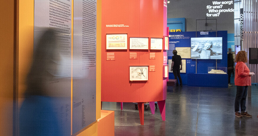 Die Schauausstellung "Hot Questions – Cold Storage, © Architekturzentrum Wien Sound on: So klingt Architektur in Wien