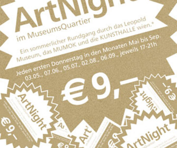 Art Night in the MuseumsQuartier – Art³