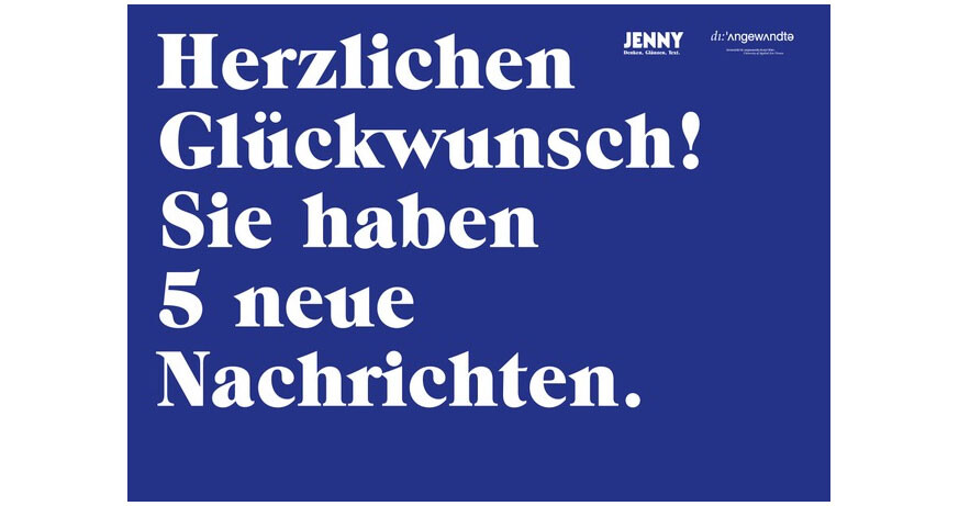 JENNY sends her regards