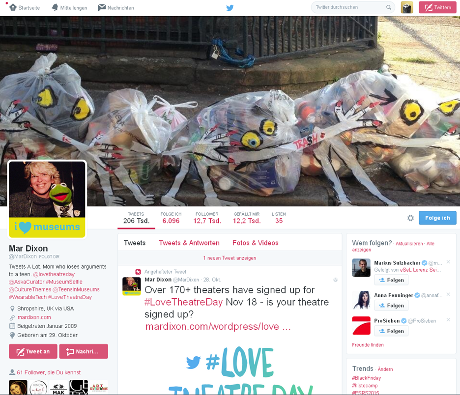 Mar Dixon is tweeting a LOT