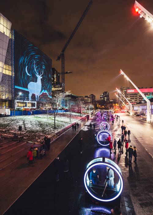 Quartier des Spectacles, LOOP, Place des Festivals