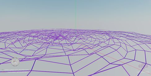 Several spiral rings of different sizes and colors floating above a water surface with reflections.