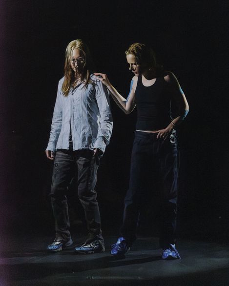 Winona Hudec and Lau Lukkarila at TQW Open House 2025