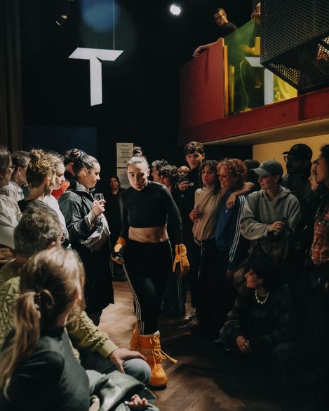 Doris Uhlich at TQW Open House 2025