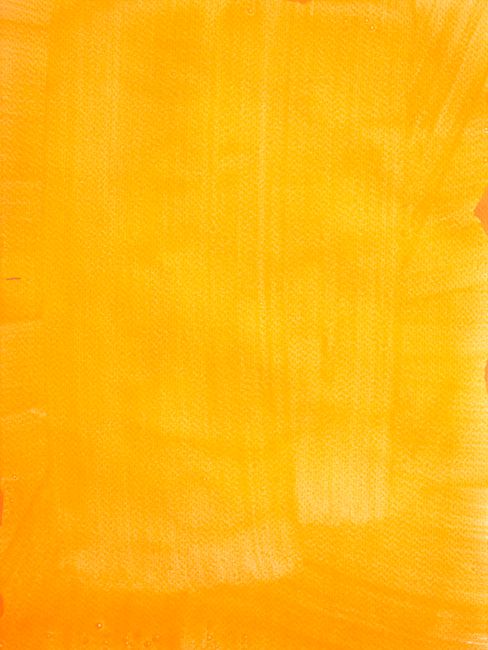 surface painted orange with wide brush strokes