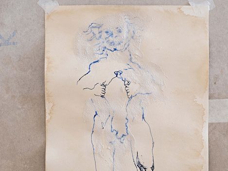 Zeichnung auf Papier