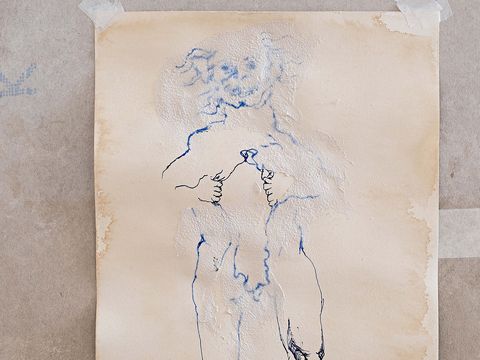 Zeichnung auf Papier