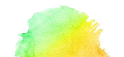 Book cover of "Zukunftsmutig" by Christoph Thun-Hohenstein, featuring a green and yellow watercolor blot on a white background. Publisher: Kremayr &amp; Scheriau.